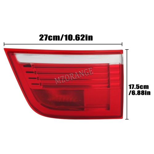 1Pair Rear Lamp Inner Tail Lights Assembly For BMW E70 X5 2007-2010 Left+Right - Picture 6 of 13