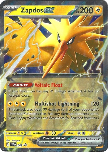 Pokemon PSA 10 GEM MINT ZAPDOS EX Players Club Holofoil Promo Card