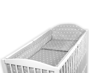 BABY 6PCS BEDDING SET BUMPER PILLOW DUVET SHEET FIT COT 120x60 100/% COTTON