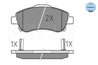 BremsbelÄGe Honda P. CR-V 06- Mit Sensor