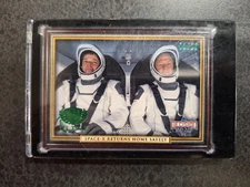 2020 DECISION ELITE ELON MUSK SPACE-X RETURNS HOME SAFELY GREEN #E21 01/10 RADAR