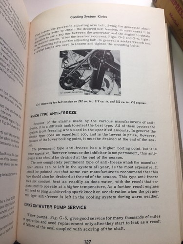 FIX YOUR FORD - Bill Toboldt - Vtg Repair Maintenance Book 1964-1954 Illustrated - Picture 21 of 24