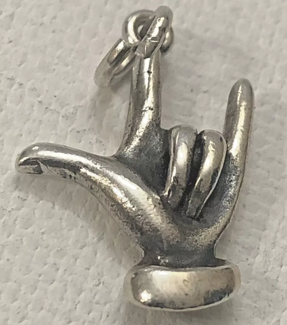 James avery sign language best sale charm