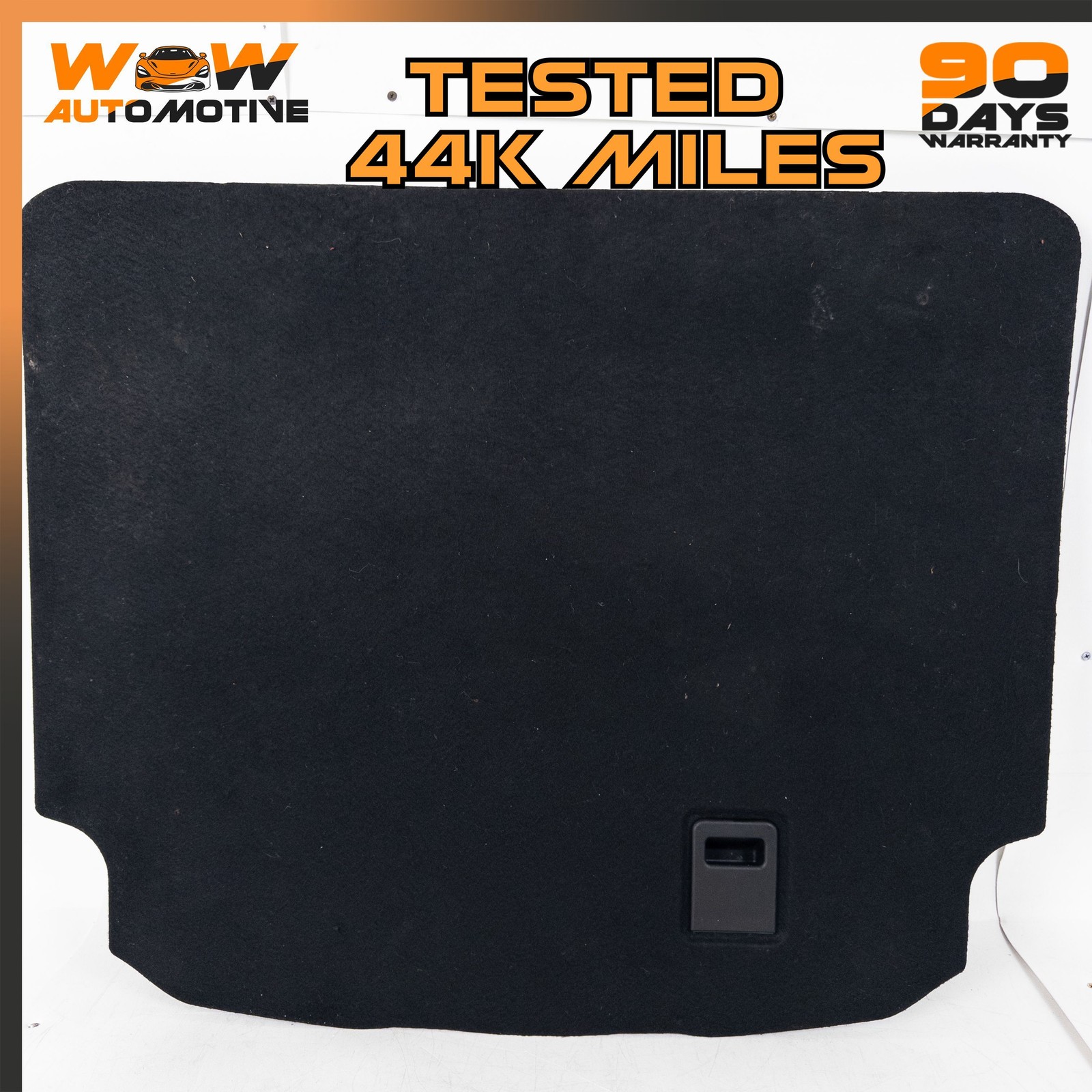 12-17 BENTLEY CONTINENTAL GT REAR  BOOT FLOOR SPARE TIRE COVER PANEL BLACK OEM