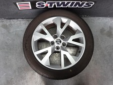 SKODA OCTAVIA SCOUT 4X4 WHEEL ALLOY FACTORY, 17X7IN, POLAR, 03/15- 15 16 17