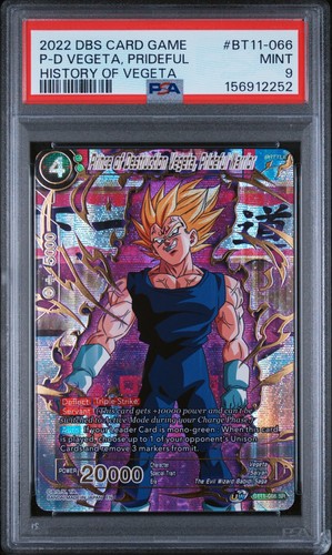 Prince of Destruction Vegeta, Prideful Warrior BT11-066 Dragon Ball Super Vermilion Bloodline card