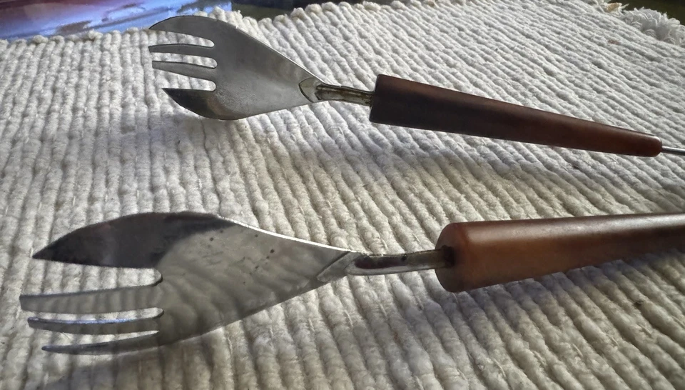 De Colección Mango de Baquelita Caramelo Remolino Garras Pinzas de Hielo Barra Herramienta 7" MCM Barware9 Foto 3 de 4