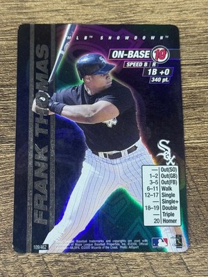2000 MLB Showdown 1st Edition #109 Frank Thomas Foil /462 White Sox