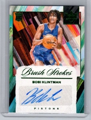 2024-25 Court Kings - Bobi Klintman Brushstrokes Auto #BR-BOB Jade 