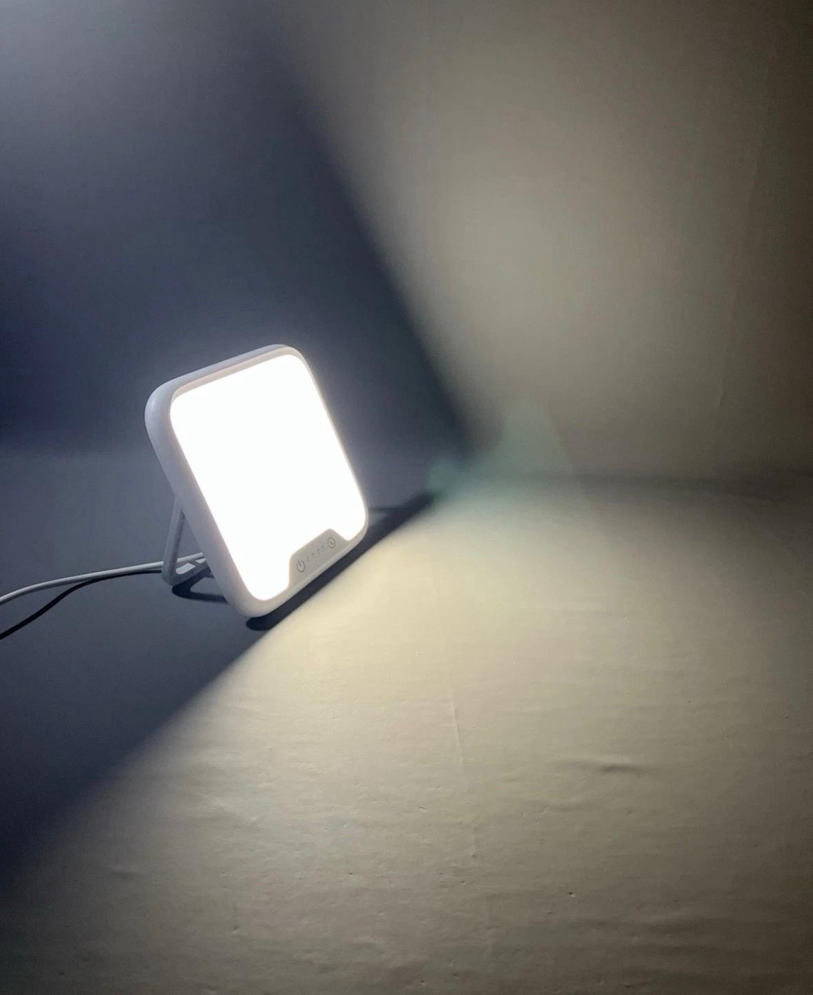 SAD Light Therapy Lamp UV-Free 10,000 Lux Daylight Light Dimmable With Timer