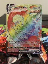 Tornadus VMAX Pokemon TCG Single Strike Rainbow Card 209/198 Holo Chilling Reign