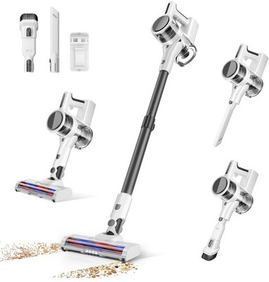 Comvtu Cordless Vacuums, 80,000PRM Powerful Motor Vacuum Cleaner and 2200mAH ...