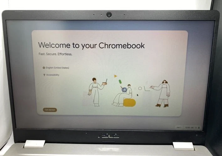 Asus Chromebook C523NA 15.6" Intel Celeron N3350 @1.1GHz 4GB RAM 32GB eMMC - Image 4 of 4