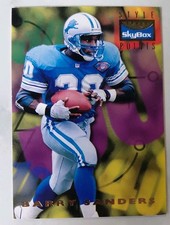 Barry Sanders, 1995 Skybox  Premium NFL CARD #146, Detroit Lions 