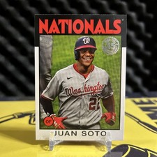 2021 Topps - 1986 Topps Baseball 35th Anniversary Juan Soto #86B-96