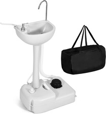Portable Sink Camping Hand Washing Station with 17 L Wash Basin Stand and Carry
