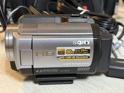 Sony HDR-XR100 Handycam Camcorder 80GB HDD Full HD Video 10x Zoom