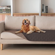 100 Double Sided Waterproof Dog Blanket Soft Pet Bed Cover Reversible Protec...