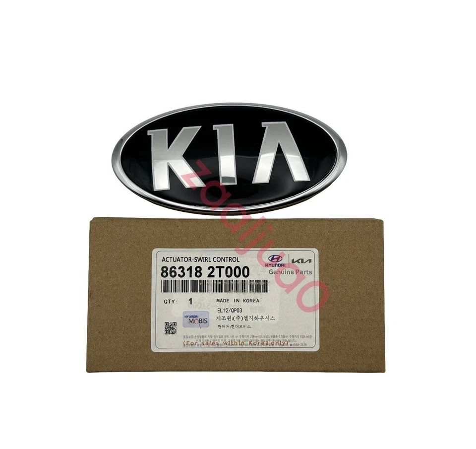 OEM Front Hood Logo Emblem 86318-2T000 for Kia Optima 2011-2020 /Forte 2017-2020 - Image 2 of 3