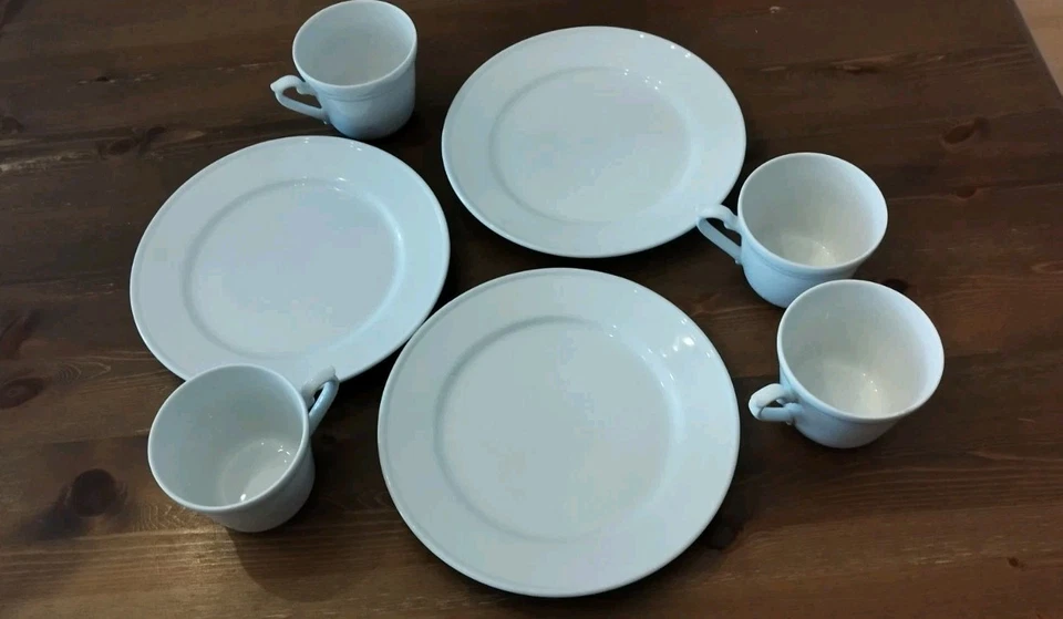 3 Kuchenteller + 4 Kaffeetassen Kronester