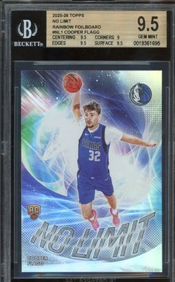 2025-26 Topps - No Limit Cooper Flagg #NL-1 Rainbow Foilboard (RC