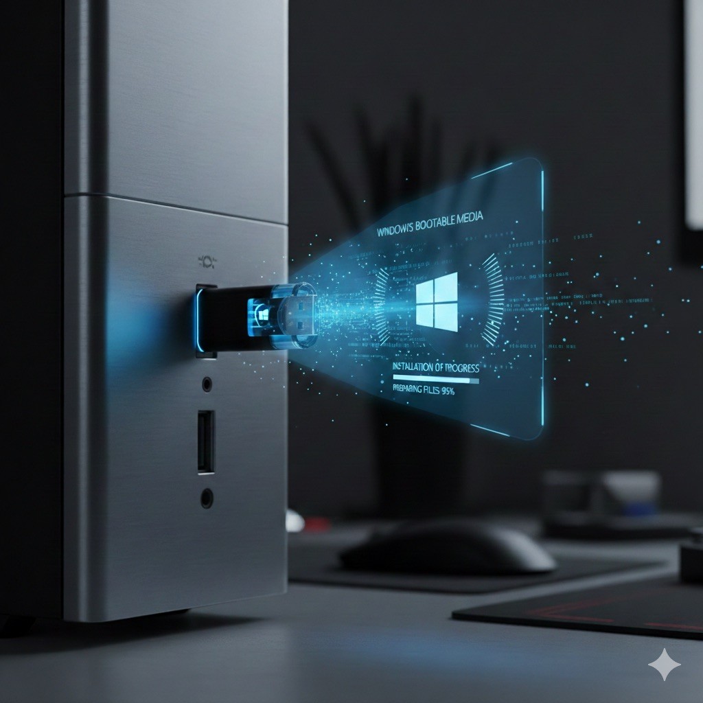 Bootable Windows 11 USB Flash Drive for Reinstall Windows No TPM Requirements