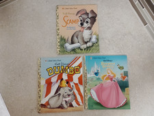 Vintage Walt Disney's  A Little Golden Book Lot