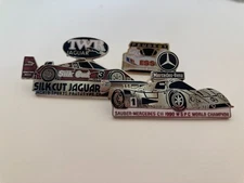 Sauber Mercedes C11, TWR Jaguar XJR-14, Peugeot 905, 1990-92 Sportscar Pins