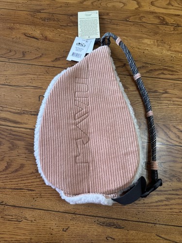 KAVU Fleece Full Size Rope Snug Blush Cloud Bag Sling NWT $70 - Picture 6 of 7