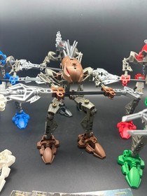 Lego BIONICLE Rahkshi Set of 6 Complete 8587 8588 8589 8590 8591 8592 w/ Kraata