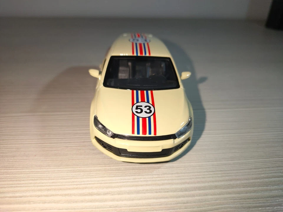 Volkswagen Scirocco 1/32 Rmzcity Nuovo Modellino Auto Die Cast No Burago Solido - Immagine 2 di 4