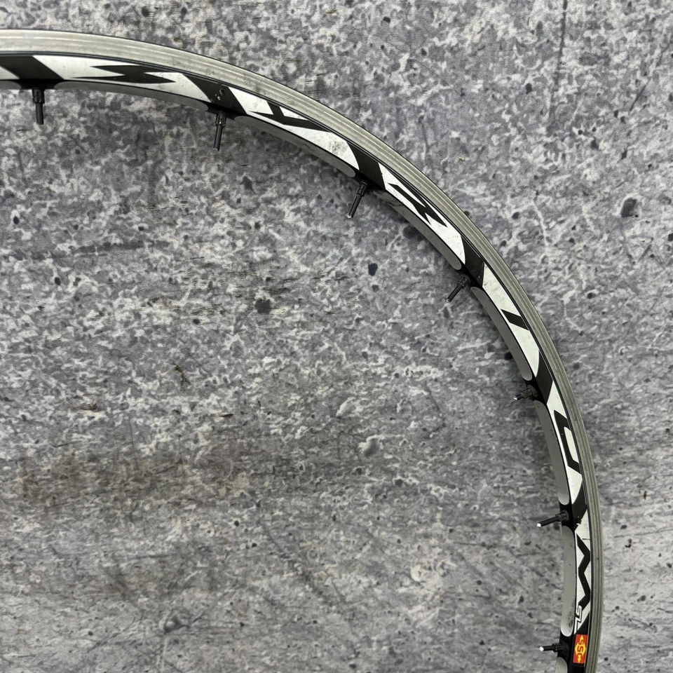 Llanta cubierta delantera Mavic Ksyrium SL SSC 700c llanta rueda bicicleta carretera 20 orificios Foto 2 de 4