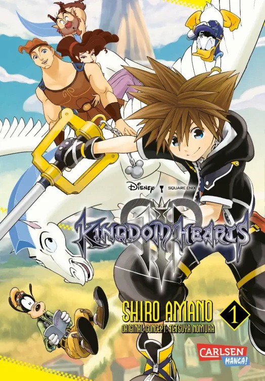 Kingdom Hearts III Band 1 SC Carlsen Manga
