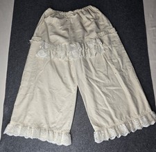 Handmade Vintage Victorian Knee-length Bloomers Pettipants