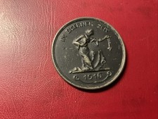 Medal Cesarstwa 1916 żelazo-złoto dałem za żelazo