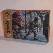 Airfix Empty British Paratroopers Paratroops Later Repro Box 1:32 Scale 1712b