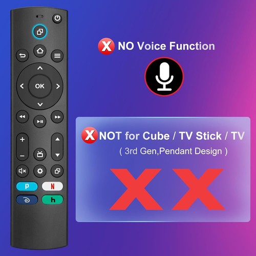 (Pack of 2) Universal Remote Control for Insignia/Toshiba/Samsung/TCL/Vizio/Pion - Picture 6 of 8