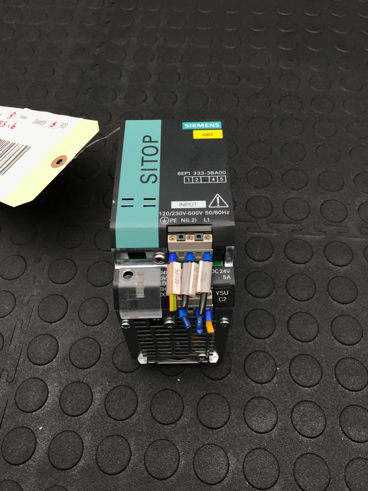 SIEMENS SITOP PSU200M 6EP1333‑3BA00 24 VDC 5 A Power Supply USED