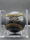 Brett Baty Signed Black OMLB Baseball JSA Witness Mets Auto