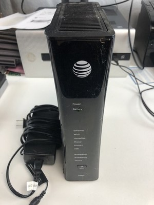 AT&T U-Verse 5268AC Gateway Wireless Internet Router With Power Supply! Works!