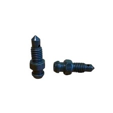 Bleed Screw 6mm M6 2-Piece Set For Brake Caliper Pocketbike Bicycle HMParts