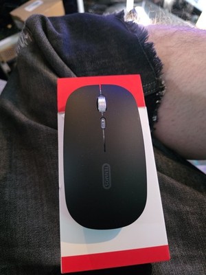 TENMOS Wireless Mouse New 10m Distance, Silent Click 