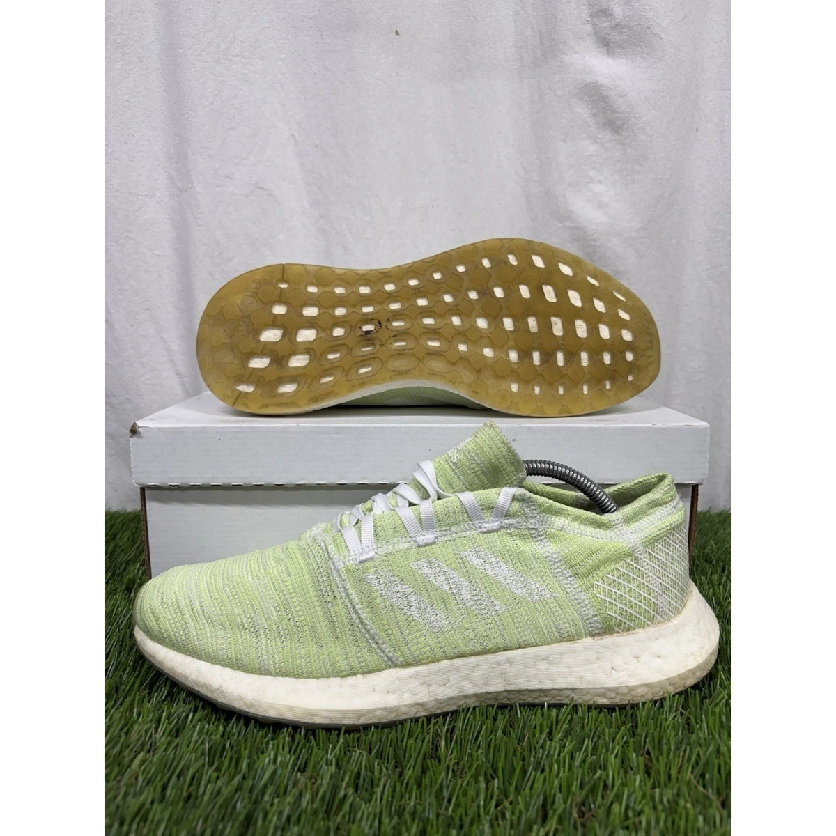 Pureboost LTD Hi-Res Yellow adidas PureBoost Go LTD White Hi-Res Yellow for Sale  main image 3