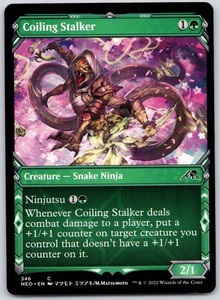Coiling Stalker (Showcase) 346 Kamigawa: Neon Dynasty