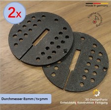 2x Einlegeplatte Tischeinlage  Platte passend für Metabo Bas 318 Bandsäge