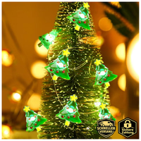 Lichterkette Weihnachten 2M 20 LED Weihnachtsbaum Deko Innen AußEn