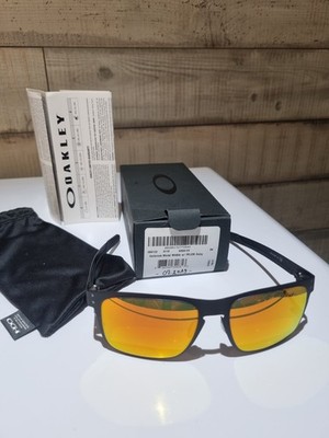 Oakley Holbrook Metal 004123 Black matt Topzustand Prizm Ruby