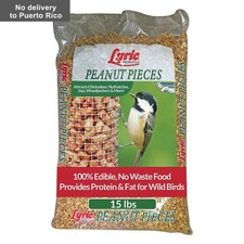 Peanut Pieces Wild Bird Seed, No Waste Bird Food - 15 lb. Bag Fast delivery
