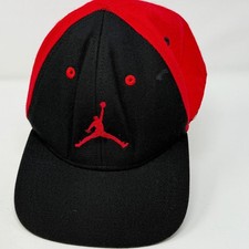 Toddler Jordan Jumpman Hat Black Red Adjustable Strapback Baseball Cap