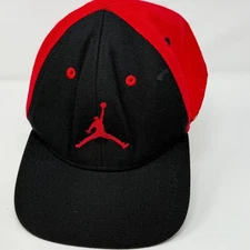 Toddler Jordan Jumpman Hat Black & Red Adjustable Strapback Baseball Cap